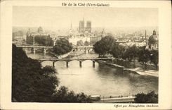CPA Ile de la Cite Vert Galant 