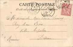 CPA Paris Theatre du Chatelet Tour St Jacques Theatre Sarah Bernhardt 