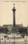 CPA Paris La Colonne de Juillet Place de la Bastille 