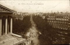 CPA Paris Boulevard de la Madeleine 