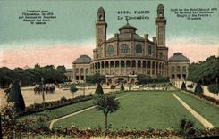 CPA Paris le Trocadero Construit pour L'Exposition de 1878 