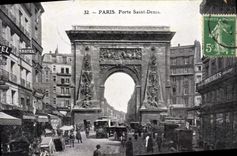 CPA Paris Porte Saint Denis 
