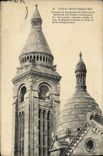 CPA Paris Montmartre Sommet du campanile du Sacre Coeur Renferme les cloches 