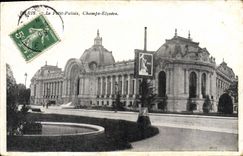 CPA Paris Le Petit palais Champs Elysees 