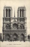 CPA Paris L'Eglise Notre Dame 