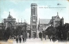 CPA Paris Eglise Saint Germain l'Auxerrois 