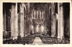 CPA Limoges Interieur de La Cathedrale