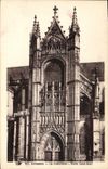 CPA Limoges la Cathedrale Porte Saint Jean