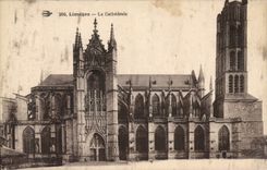CPA Limoges la Cathedrale
