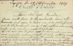 CPA Limoges La Chene et le Roseau par Contellbas