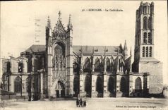 CPA Limoges La Cathedrale