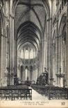 CPA Meaux Cathedrale La Nef et le Choeur