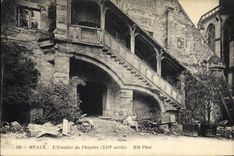 CPA Meaux L'Escalier du Chapitre (XIIIe siecle)