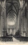 CPA Meaux LA Cathedrale La Nef et le Choeur