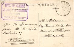 CPA Dauphine Le Lautaret 19075 M Les Hotels et le Galibier (Hiver)