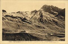 CPA Le Lautaret (2056 m) La route du Galibier et le Pic du Grand Galibier (3229 m)