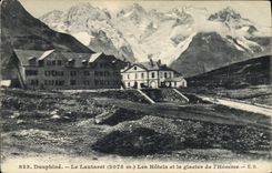 CPA Le Dauphine Le Lautaret (2075 m) Les Hotels et le glacier de l'Homme