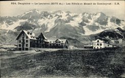 CPA Le Dauphine Le Lautaret (2075 m) Les Hotels et Massif de Combeynot