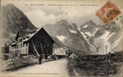 CPA Le Lautaret Chalet et Hospice (alt 2075 m) Glacier de l'Homme