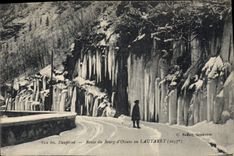 CPA Dauphine Route du Bourg d'Oisans au Lautaret (2075 m)