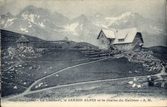 CPA Haut Dauphine Le Lautaret Le Jardin Alon et la Chaine du Galibier