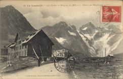 CPA Le Lautaret Col Chalet et Hospice alt 2075 m Glacier de l'Homme