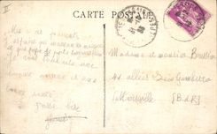 CPA Chemin de Fer de Paris Lyon Mediterranee la Route des Alpes Le Lautaret La Meije (3987 m) et le 