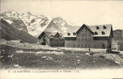 CPA Le Dauphine Le Lautaret et le Glacier de l'Homme