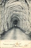 CPA Route de la Grave au Lautaret Un Tunnel