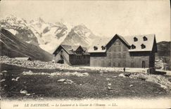 CPA Dauphine Le Lautaret et le Glacier de l'Homme