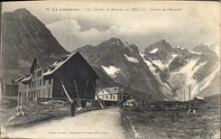 CPA Le Lautaret Col Chalet et Hospice (alt 2075 m) Glacier de l'Homme