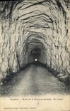 CPA Dauphine Route de la Grave au Lautaret Un Tunnel