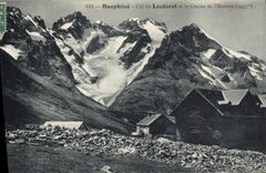 CPA Dauphine Col du Lautaret  et le Glacier de l'Homme (3457 m)