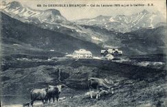 CPA De Grenoble a Briancon Col du Lautaret (2075 m) et le Galibier Vaches