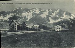 CPA Dauphine Le Lautaret les Hotels et le massif du Combeynot