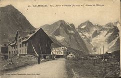 CPA Le Lautaret Col Chalets et Hospice (alt 2075 m) Glacier de l'Homme