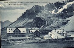 CPA Dauphine Le Lautaret Les Hotels le Jardin Alpin et le Combeynot