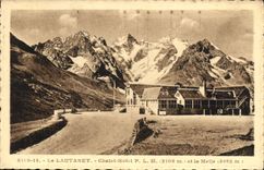 CPA  Le Lautaret Chalet Hotel P L M (2108 m) et la Meije (3962 m)
