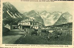 CPA Dauphine artistique ses Plus beaux sites Haut Dauphine le Lautaret (2056 m) L'Hotel des Glaciers