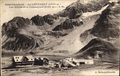CPA Haut Dauphine le Lautaret (2058 m) les Hotels et le Combeynot (3155 m)