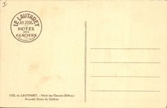 CPA Col du Lautaret Hotel des Glacier (2058 m) Nouvelle Route du Galibier