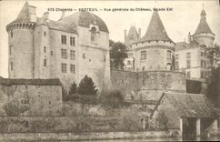 CPA Charente Verteuil Vue generale du Chateau Facade Est