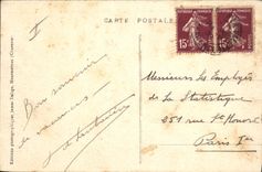 CPA Villebois Lavalette (La Charente) le Chateau Facade Nord Est (VIIIe s)