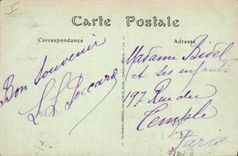 CPA Entree du Port Blanc (Cotes du Nord) A droite du gros rocher curieux profil d'un eveque benissan