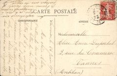 CPA Environs de Lannion Tonquedec (C du N) Le Chateau et la Riviere