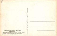 CPA Les Beaux Paysages de France Les Pyrenees La Route thermale des Eaux Bonnes a Argeles Gazost