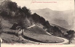 CPA Les Pyrenees Centrales Vallee d'Aure Arreau le Fer a Cheval de la Route du col d'Asoin