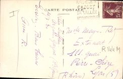 CPA Argeles Gazost (H P) La Terrasse et Pic de Vicos