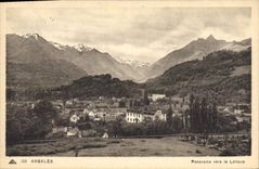 CPA Les Argeles Panorama vers le Leitous