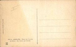 CPA Argeles Pont de Tilos Le Gave au Fond le Viscos